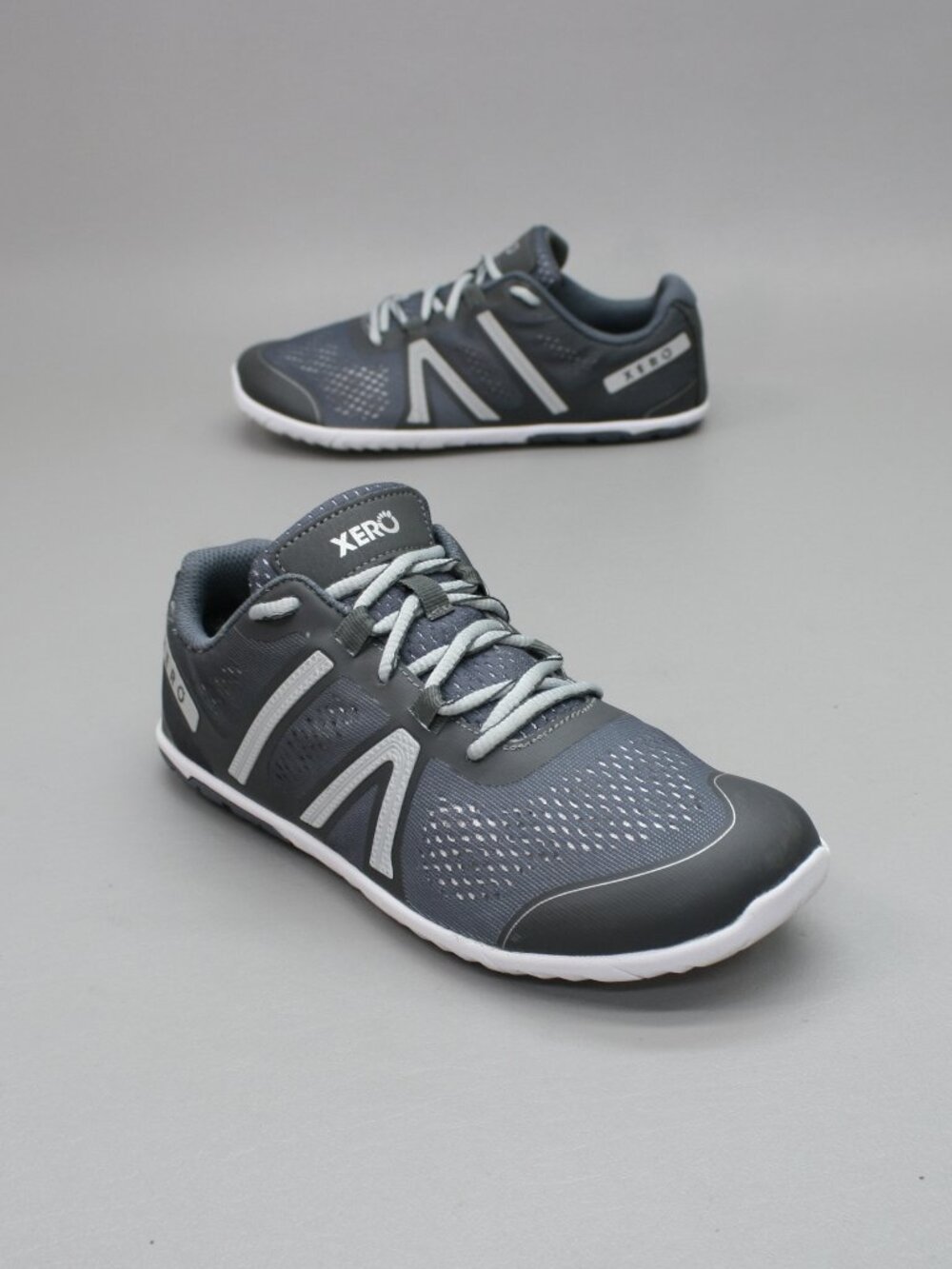 Xero Shoes Ladies 8.5 HFS Gray Original Barefoot Minimalist Running Gym Sneakers